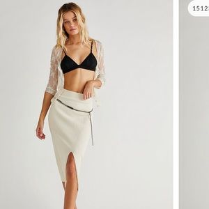 Free People Skyline Midi Skirt